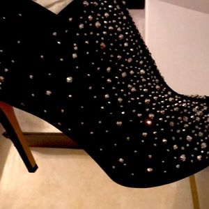 INC International Concepts Rhinestone Booties